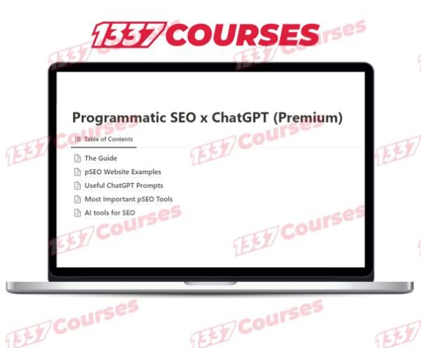 Surdeep Singh – Programmatic SEO X ChatGPT to 10x Website Traffic in 6-9 Months
