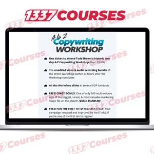 Todd Brown – A-Z Copywriting Workshop