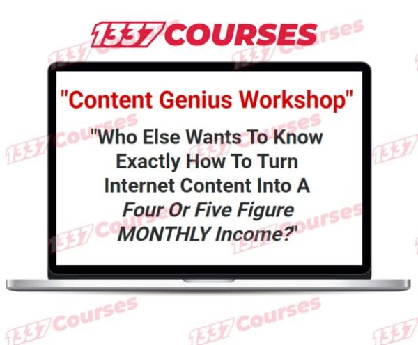 Tony Shepherd – Content Genius Workshop