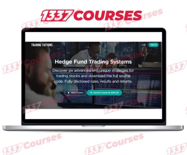 Trading Tuitions – Hedge Fund Trading Systems