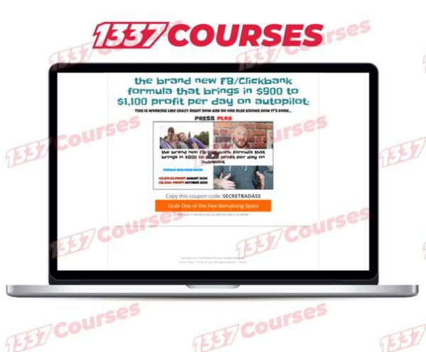 Traffic Badassery – The Brand New FB/Clickbank Formula That Brings in $900 to $1,100 Profit Per Day On Autopilot