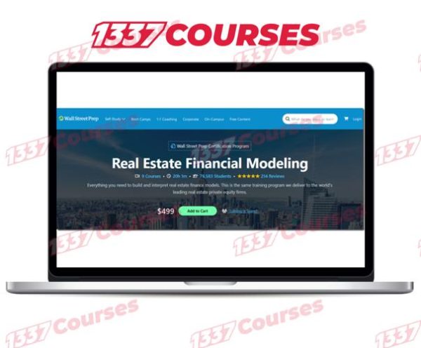 Wall Street Prep – Real Estate Financial Modeling